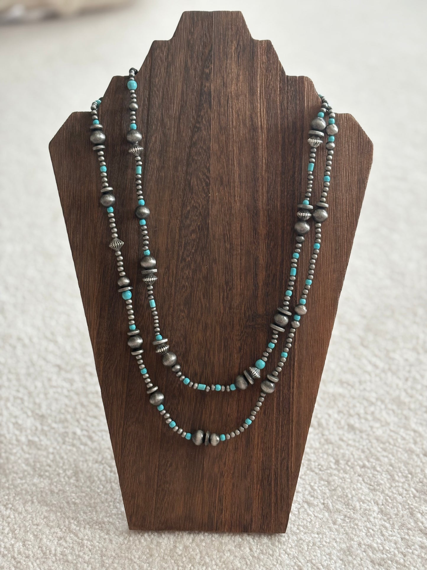 2 Layered Saddlelight Shine Necklace