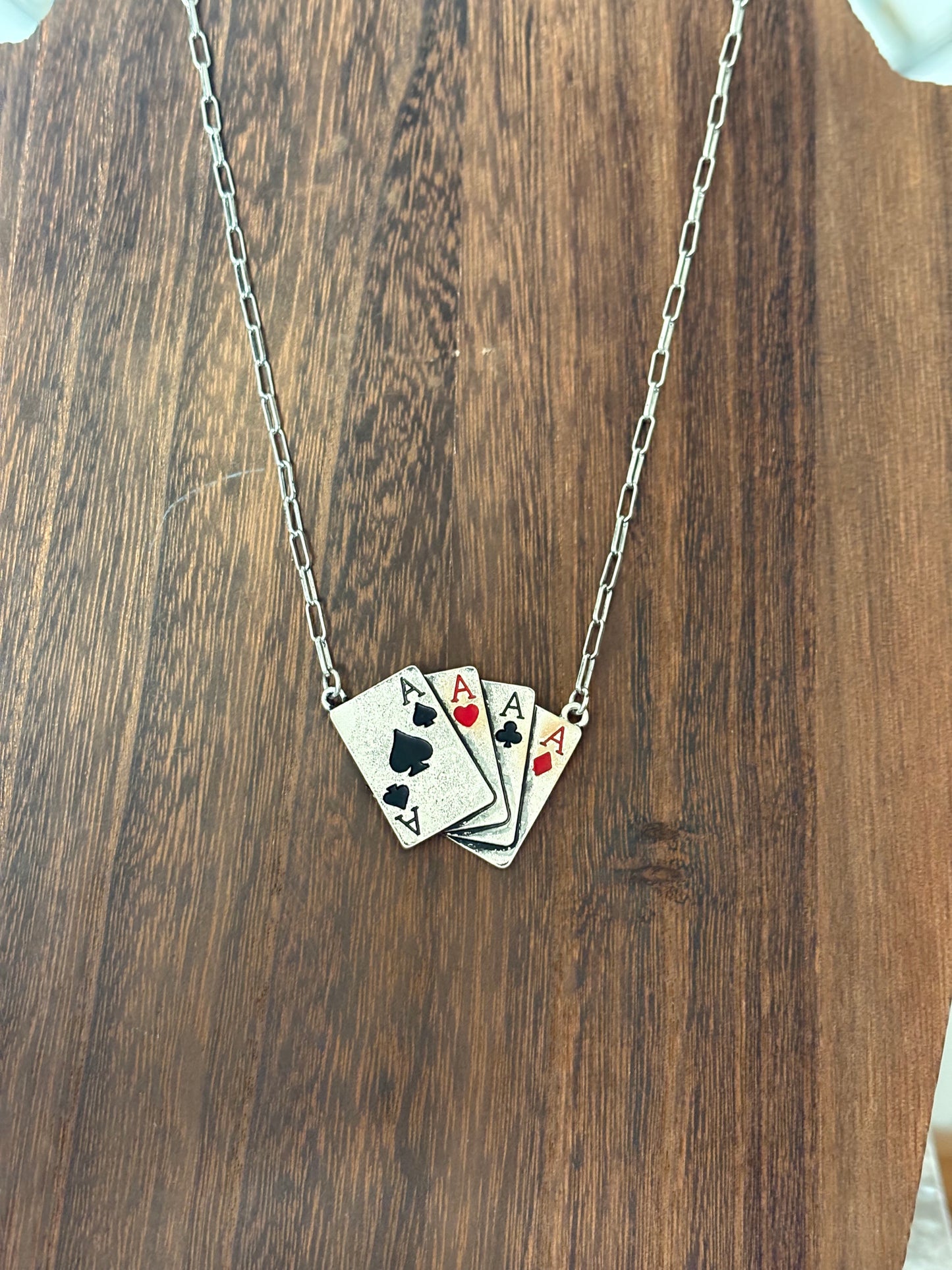 Four of Aces Necklace