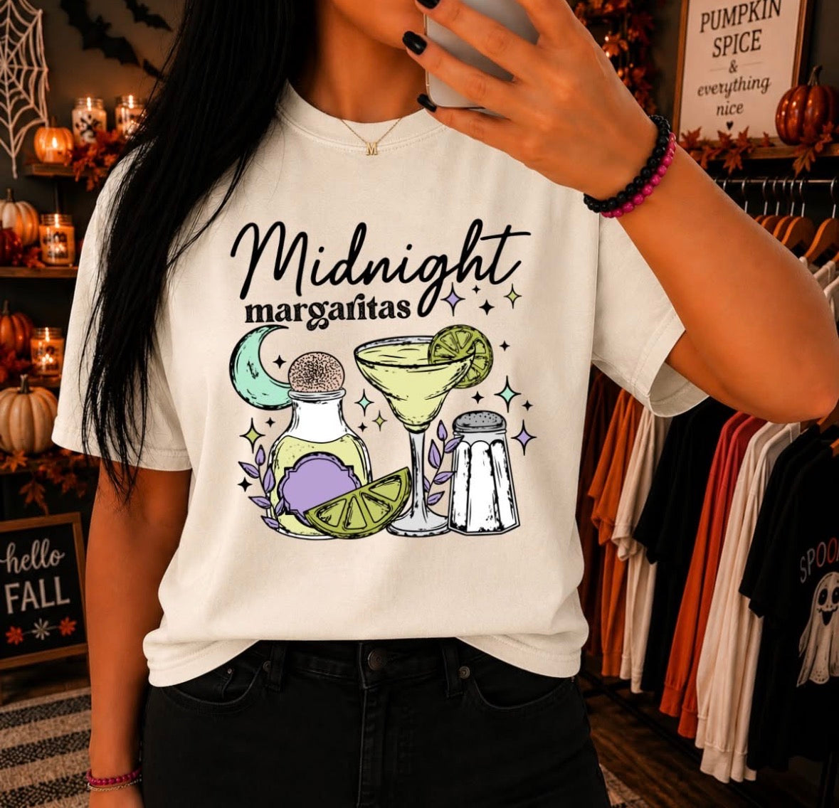 Ivory Midnight Margaritas Tee - Made to Order