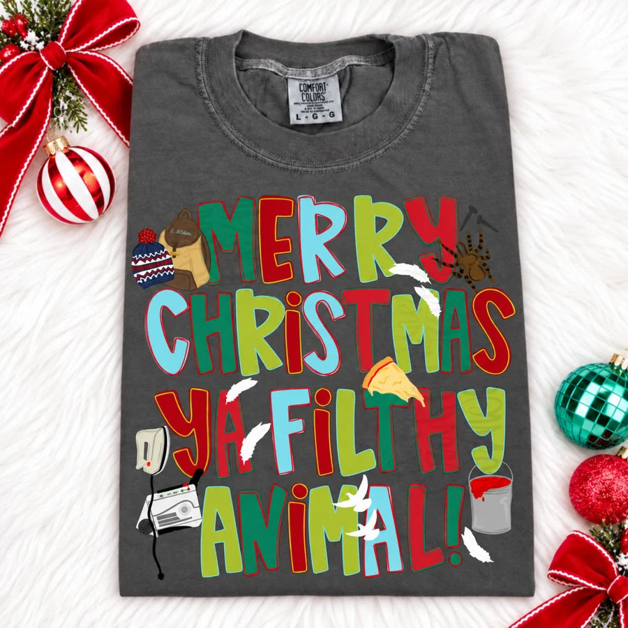 Merry Christmas Ya Filthy Animal - Made to Order