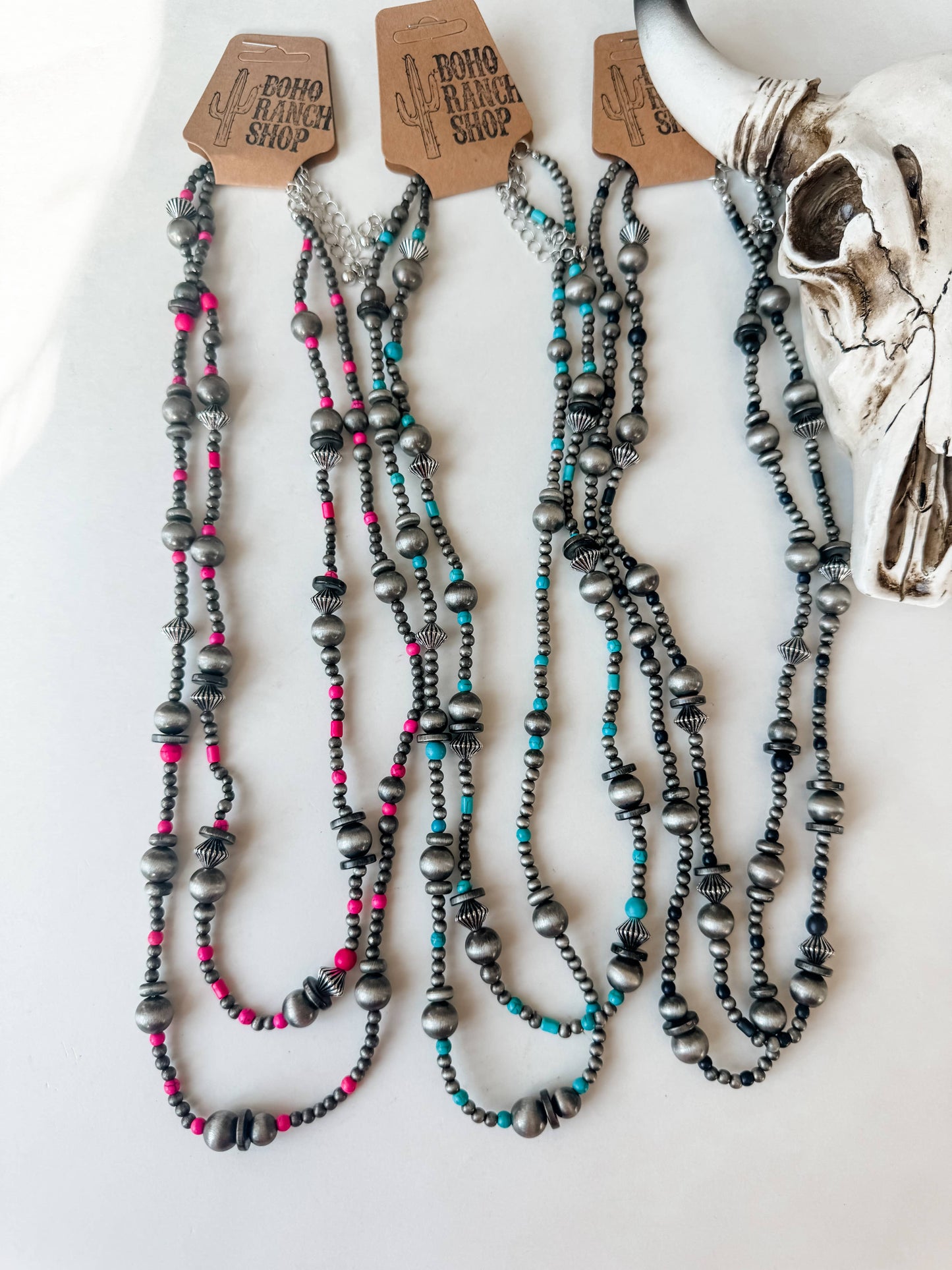2 Layered Saddlelight Shine Necklace
