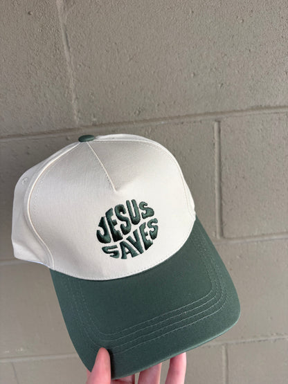 Jesus Saves Truck Hat