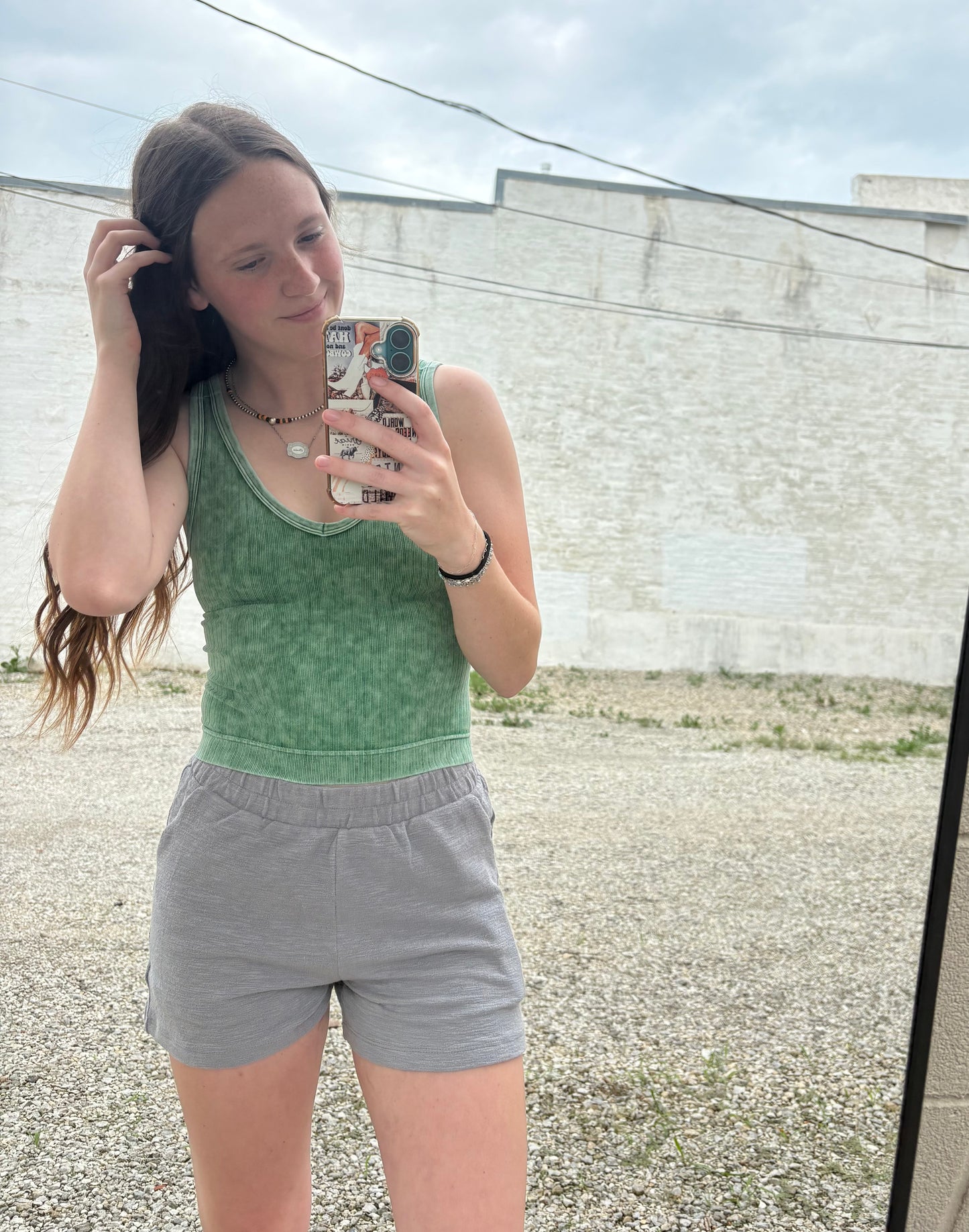 Easy Living Grey Shorts
