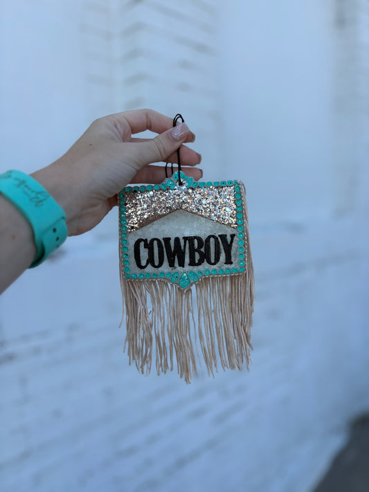 Cowboy Frame Freshie