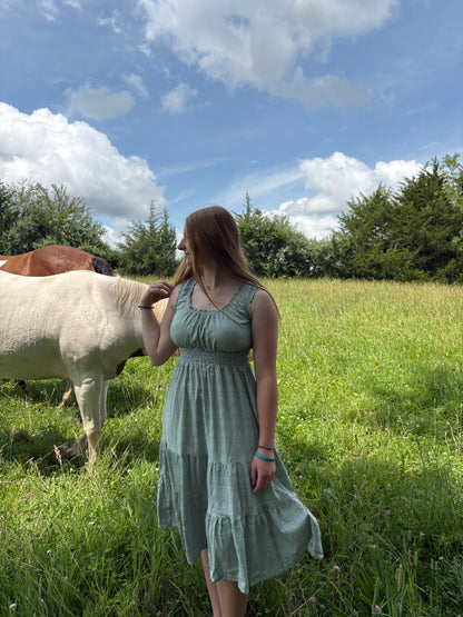 The Southern Charm Pleated Dress