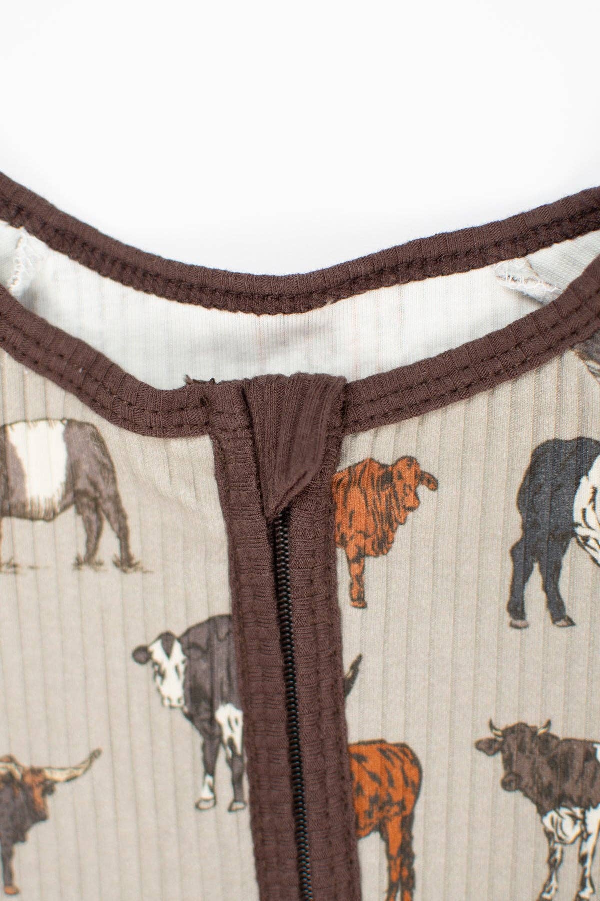 Vintage Cow Kid Zippy