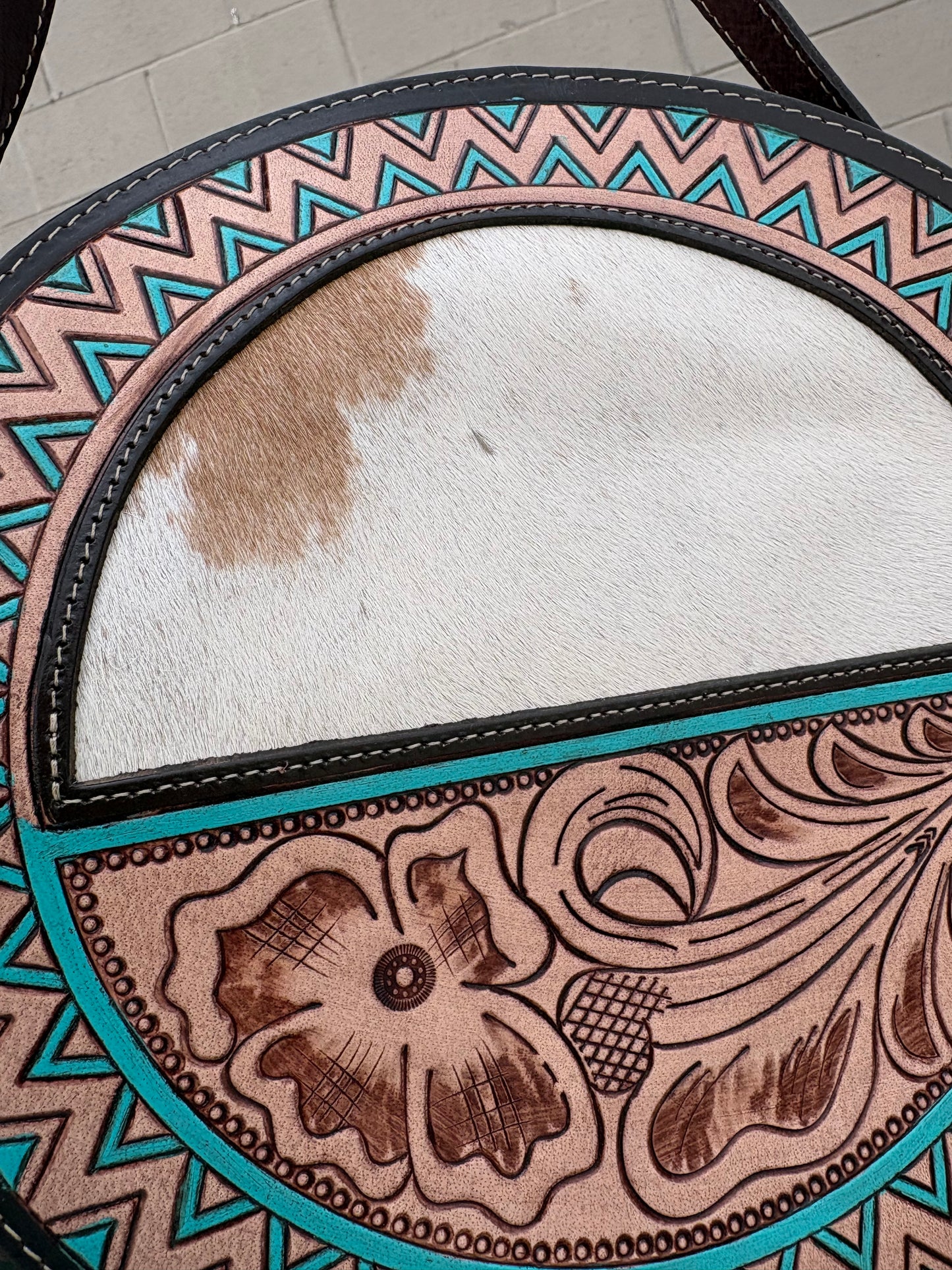 Nebulous Round Bag