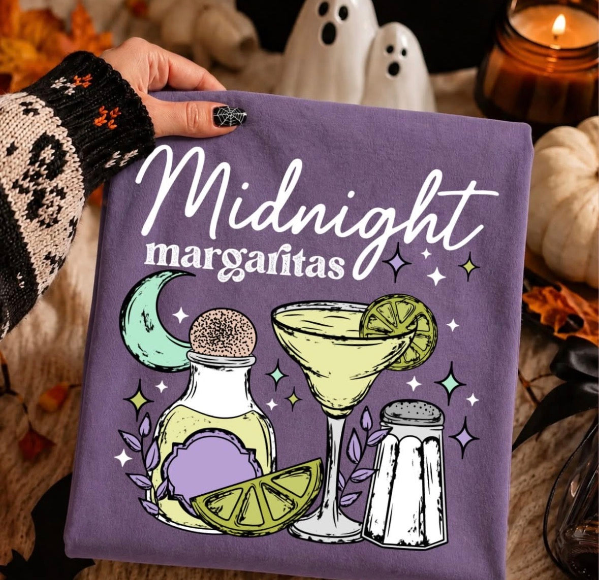 Purple Midnight Margaritas Tee - Made to Order