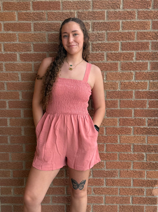 Desert Daydream Smocked Romper