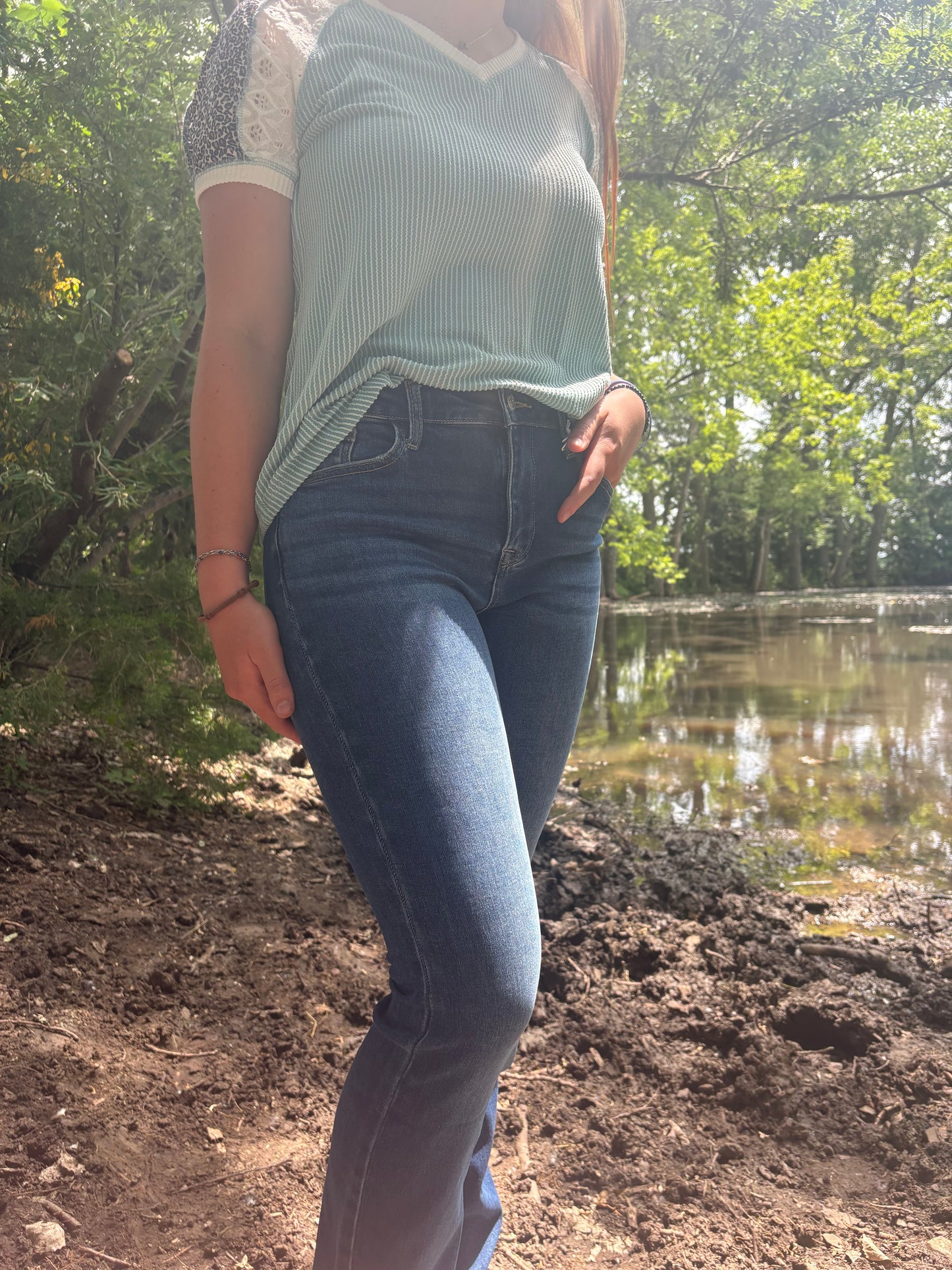 KanCan High Rise Bootcut Jeans