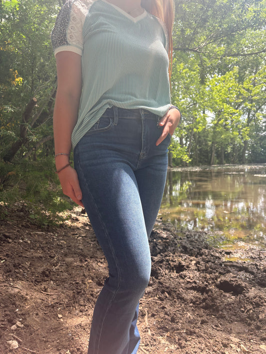 KanCan High Rise Bootcut Jeans