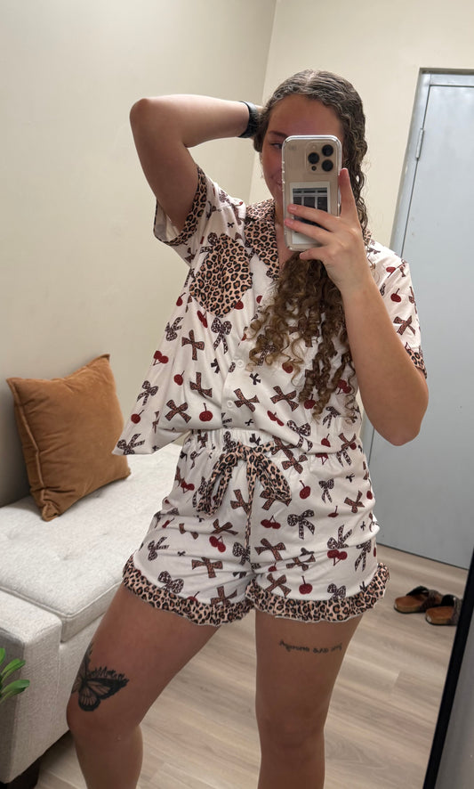 Cherry Wild Lounge Set