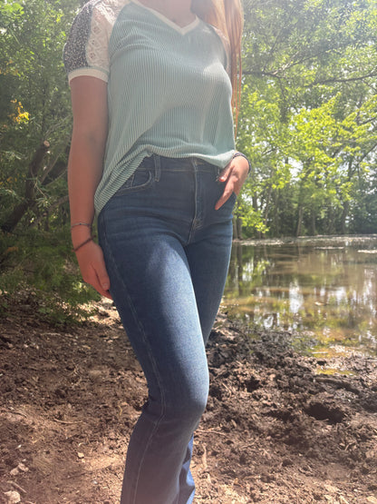 KanCan High Rise Bootcut Jeans