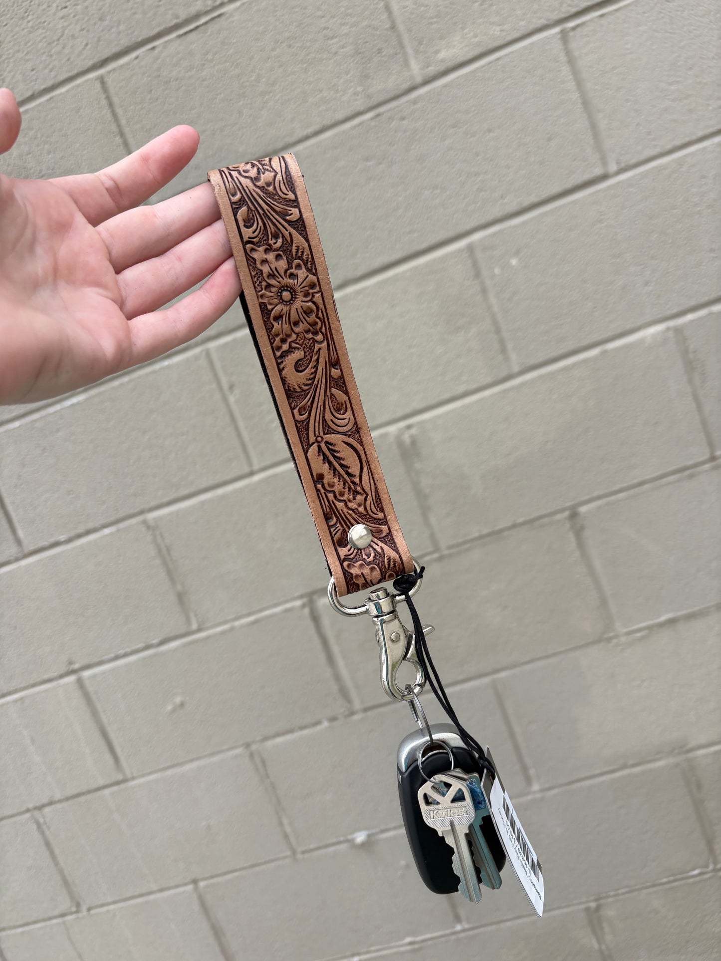 Tampico Trails Key Fob in Honey