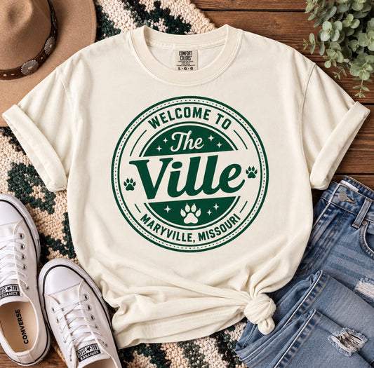 Ivory The Ville Tee - Made to Order