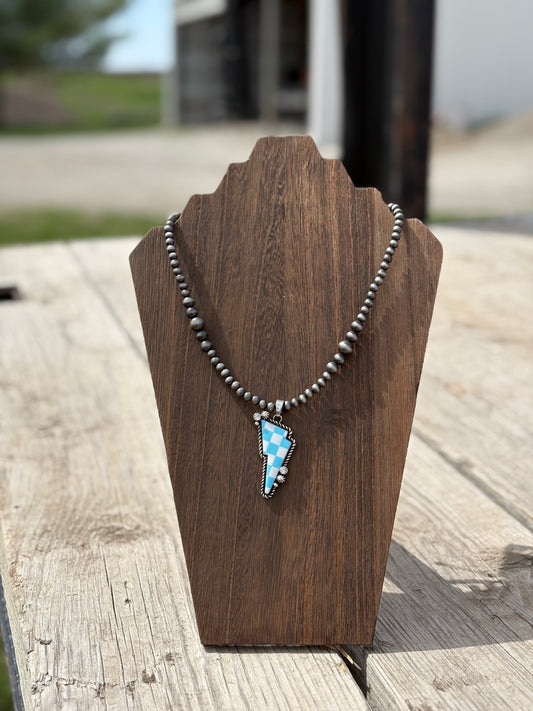 Checkered Lightning Bolt Thunder