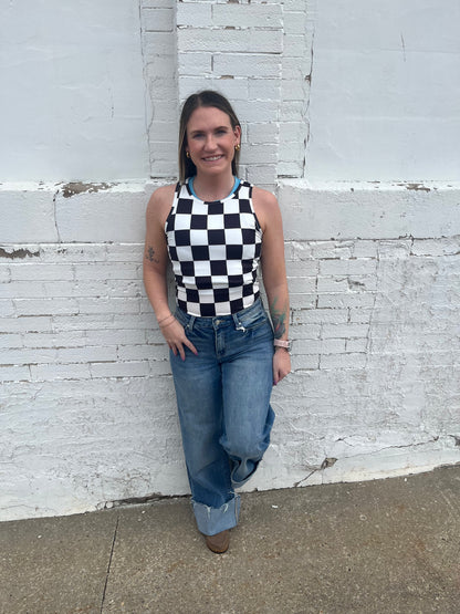Saddle Up Wide Leg Denim
