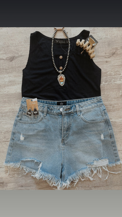 Outlaw Nights Button Tank