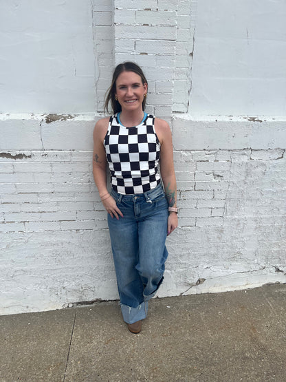Saddle Up Wide Leg Denim