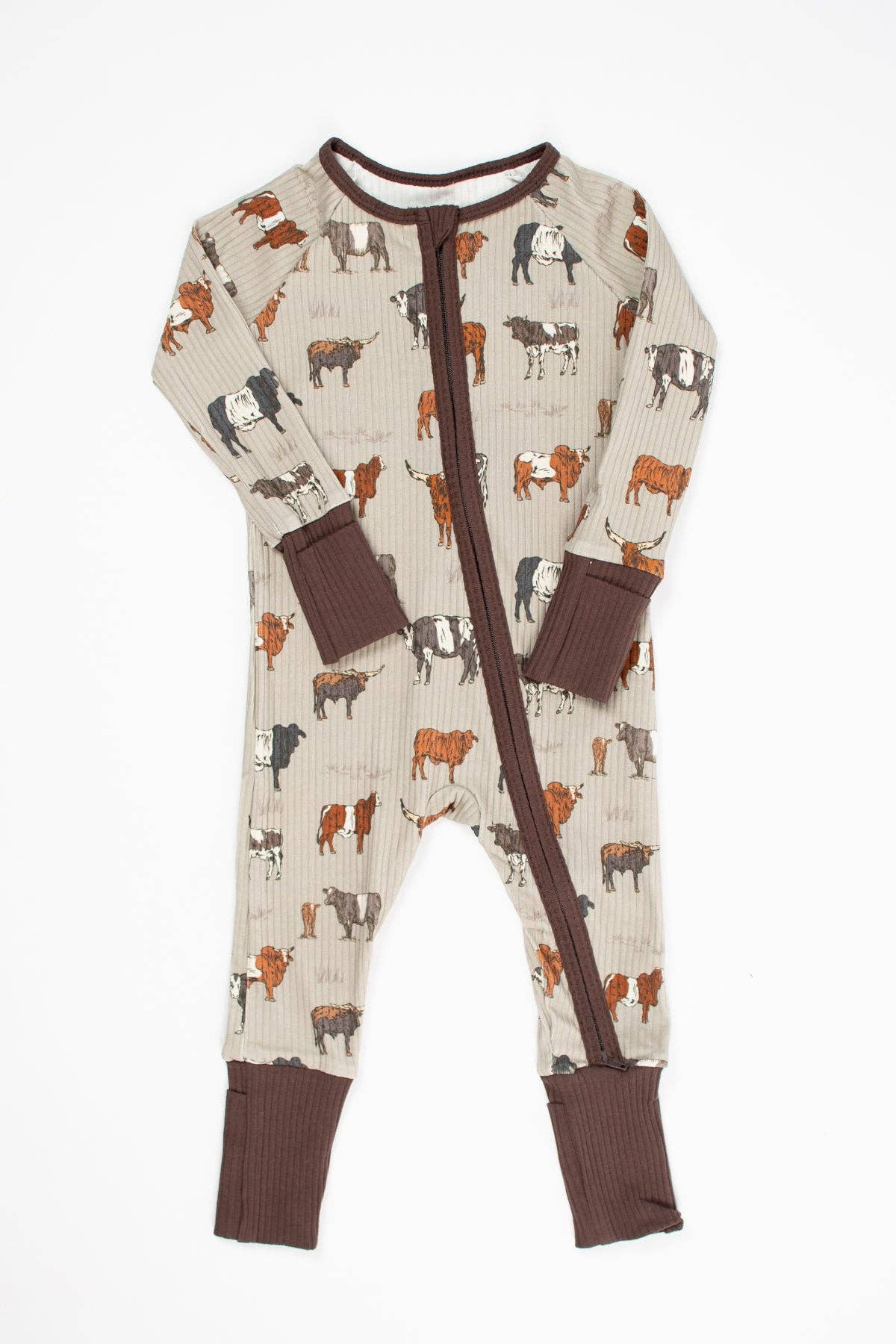 Vintage Cow Kid Zippy