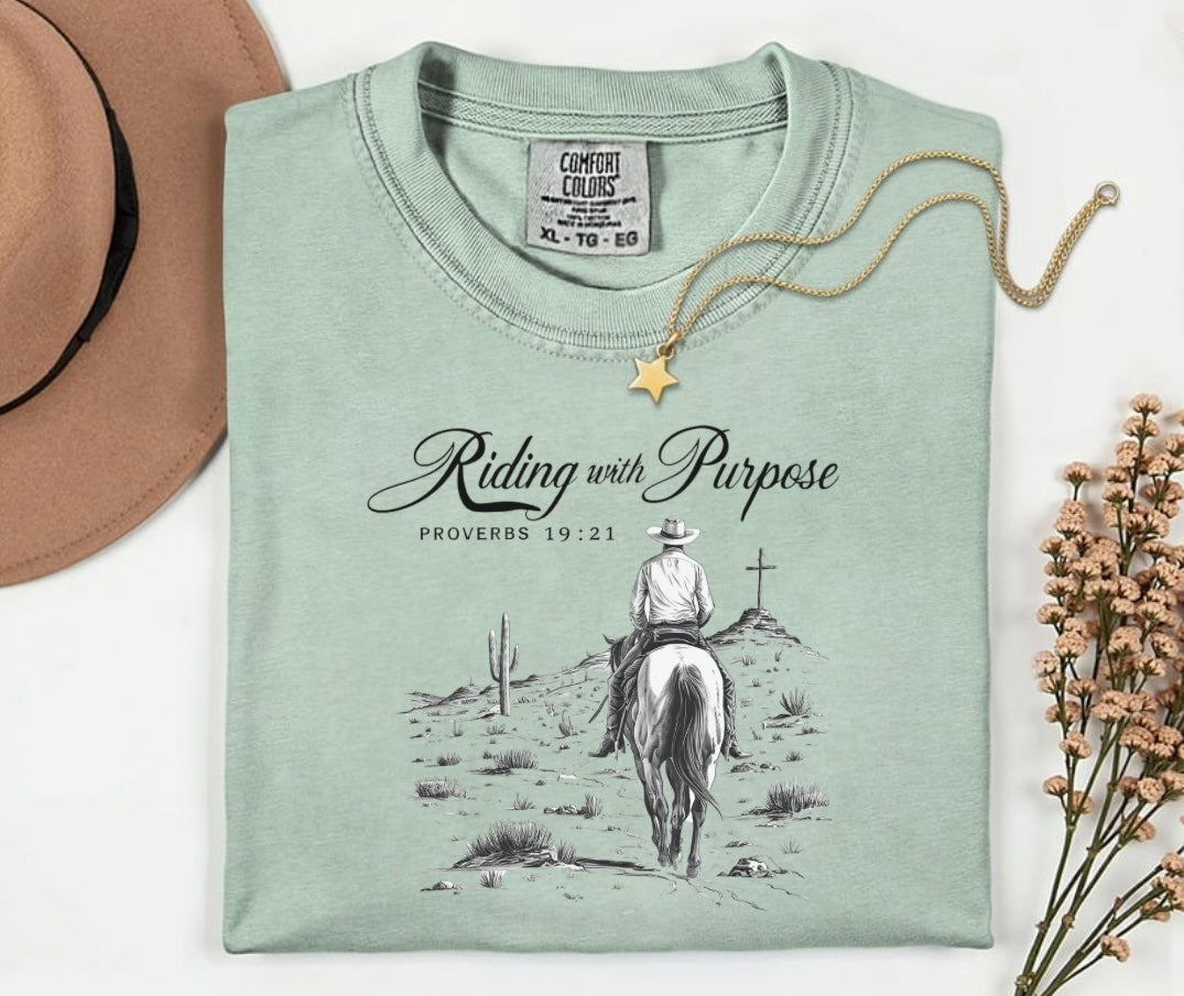 Riding with Purpose Tshirt