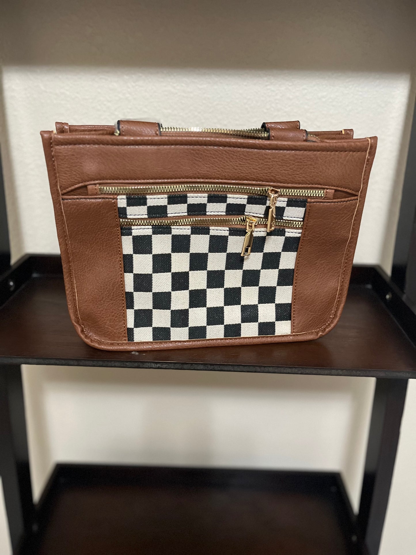 Cowgirl Checkered Bag