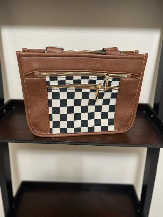 Cowgirl Checkered Bag