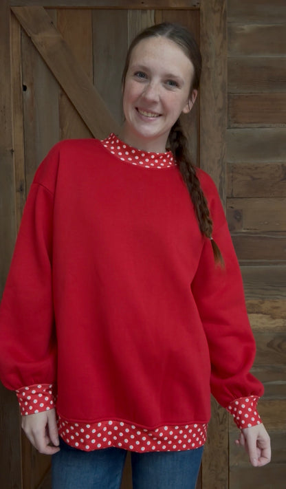 Cozy Cowgirl Mock Neck