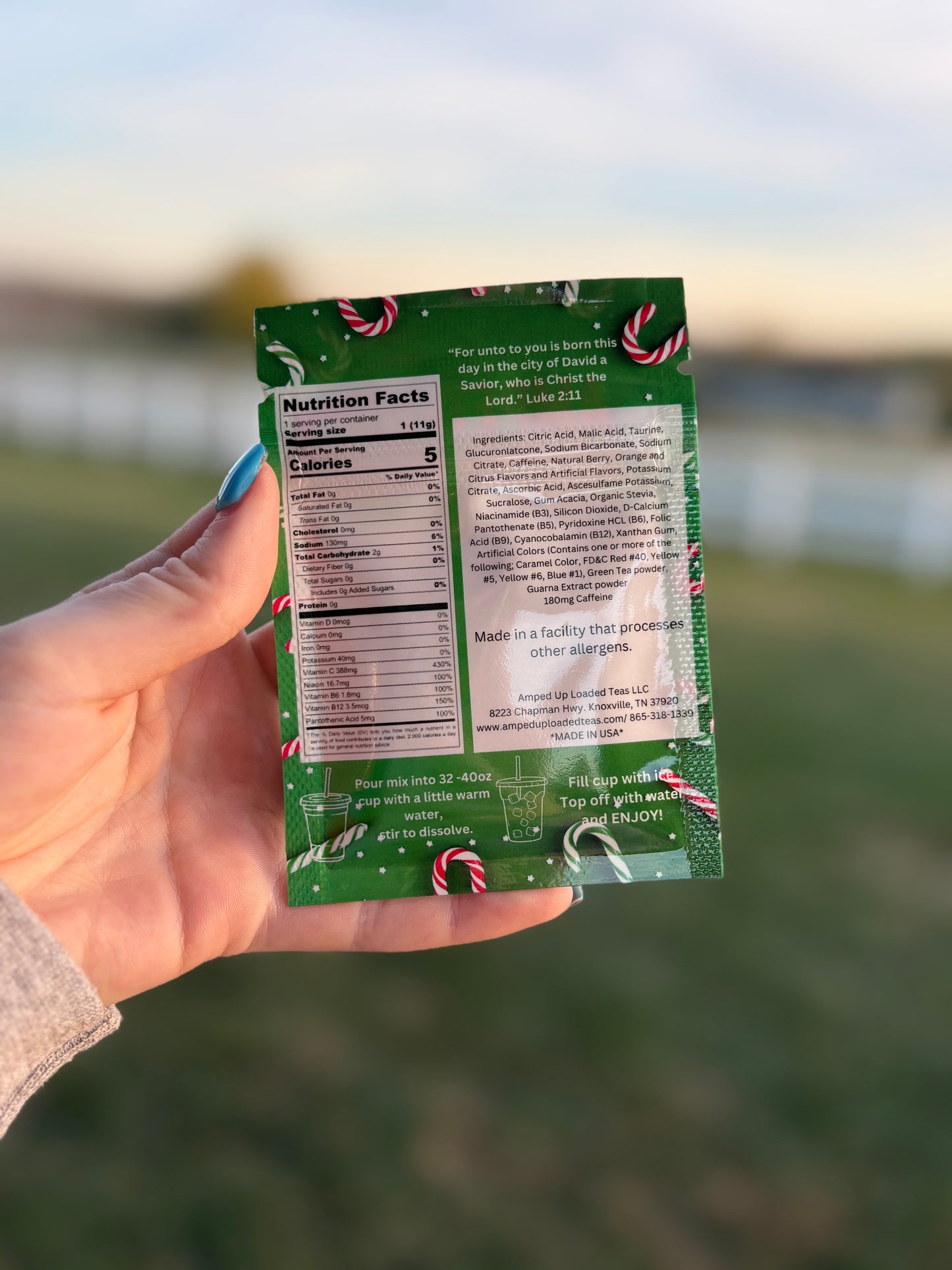 HARD CANDY CHRISTMAS TEA