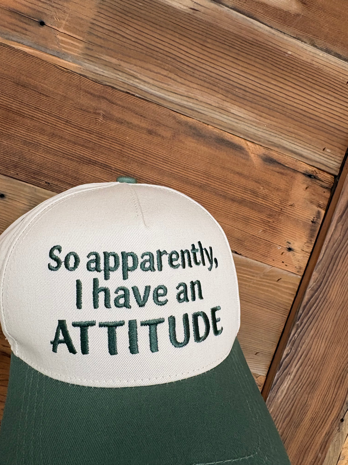 Apparently I Have An Attitude Trucker Hat