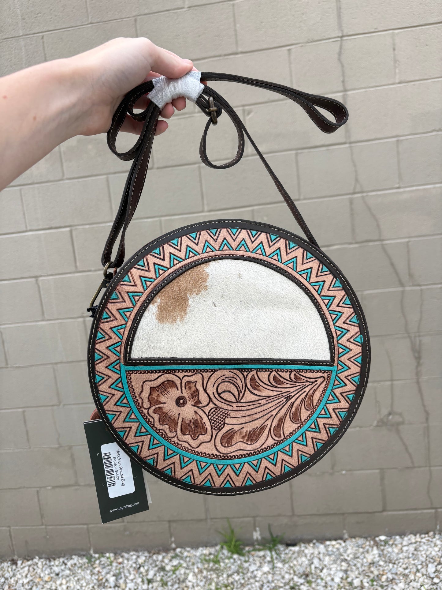 Nebulous Round Bag