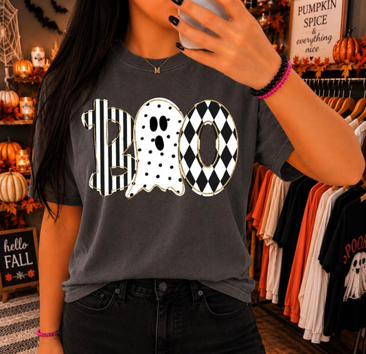 Gray Boo Tee - Made to Order