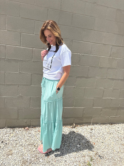 Boho Bliss Tiered Maxi