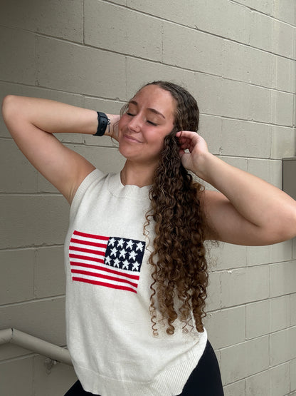 Stars & Stripes Knit Tank
