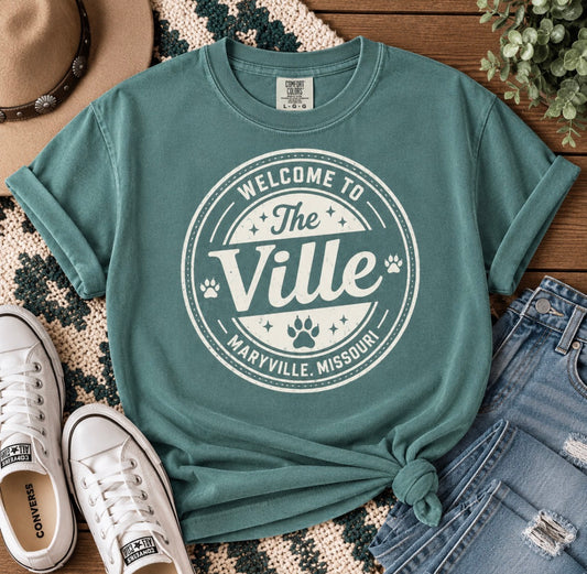 Green The Ville Tee - Made to Order