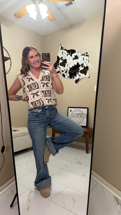 Backroad Beauty Sleeveless Sweater
