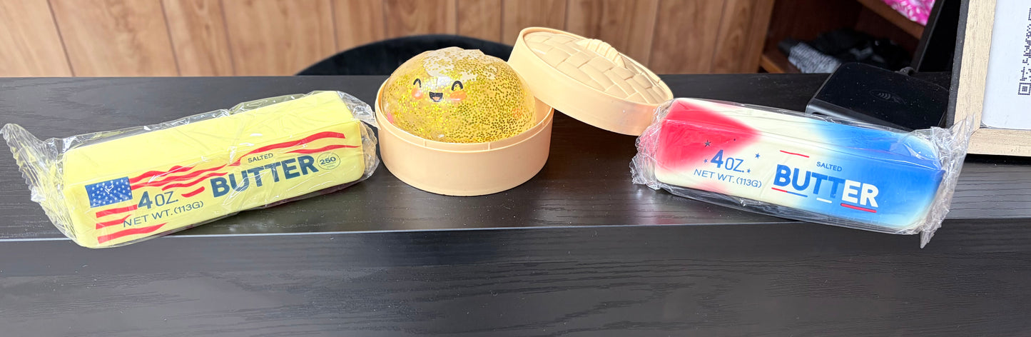 Glitter Dumpling Squishy