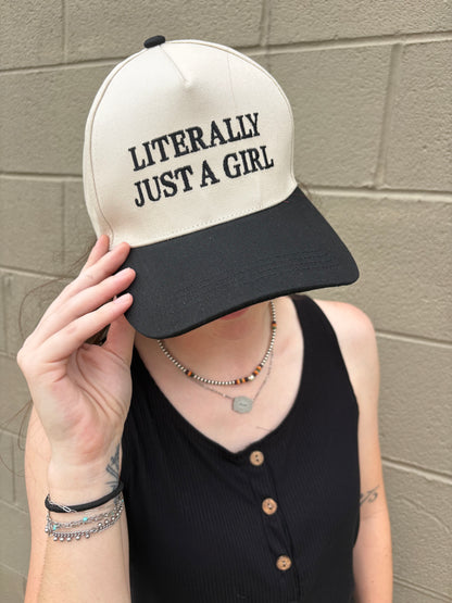 Literally Just A Girl Hat