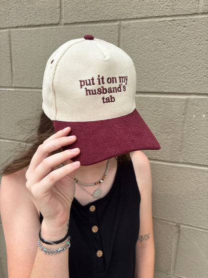 Put It On My Husbands Tab Hat