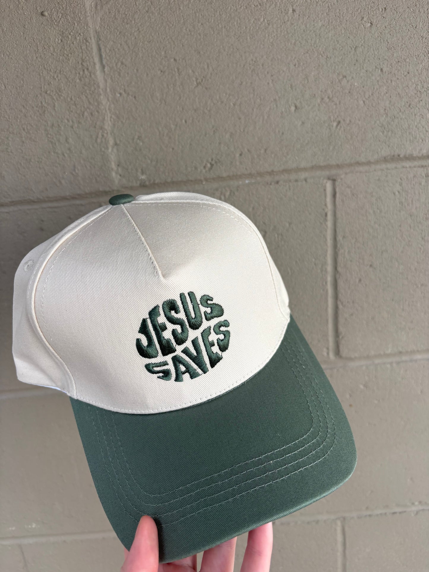 Jesus Saves Truck Hat