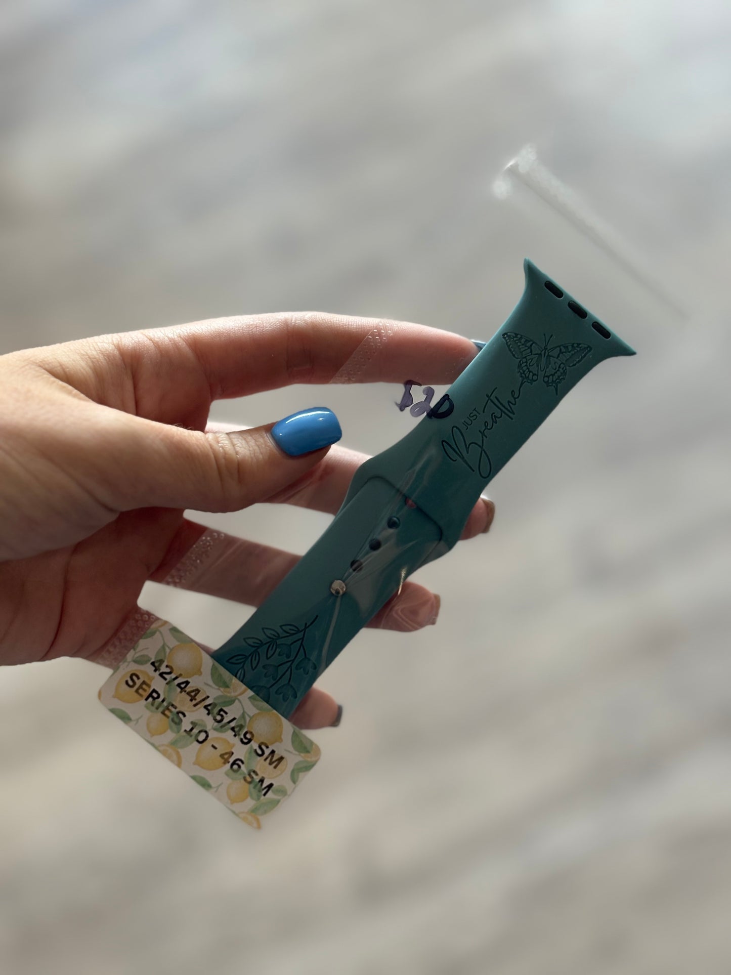 Butterfly Mental Health Band for Apple Watch 1-9, Ultra 2
