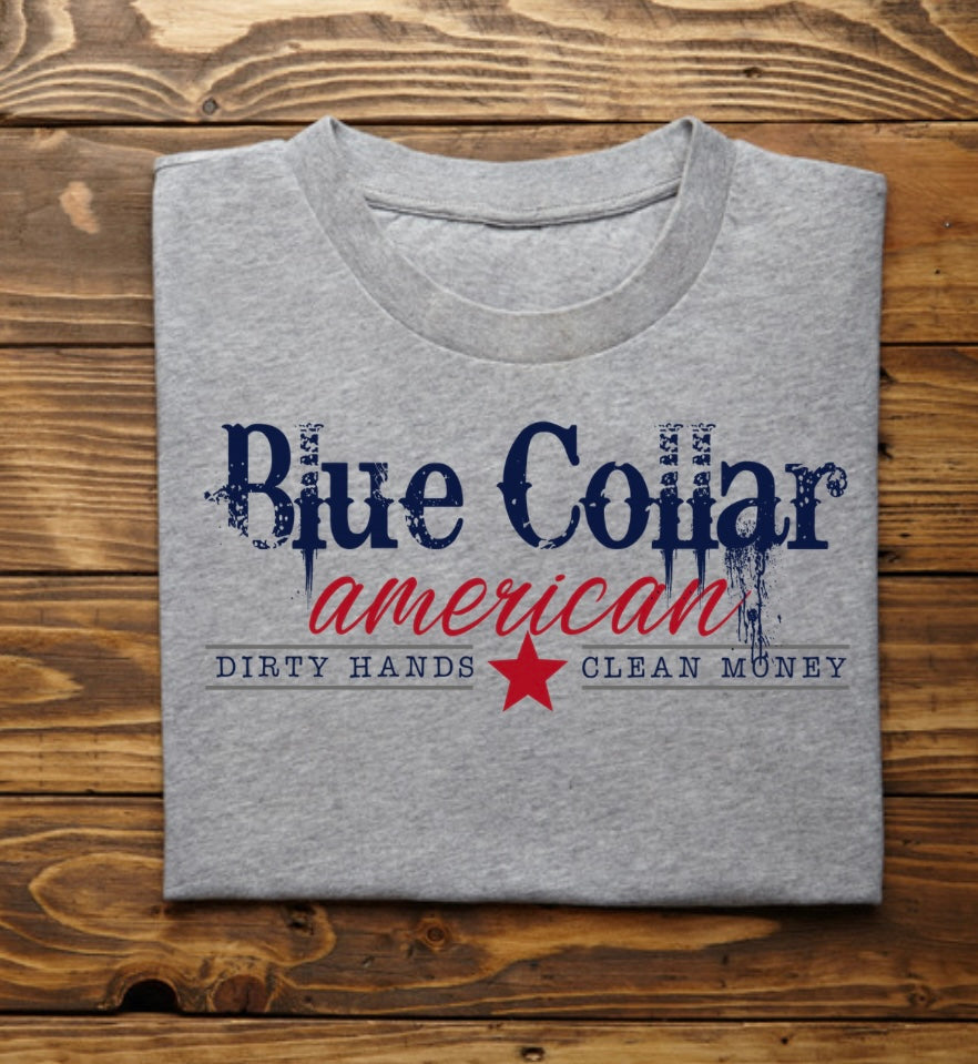 Blue Collar American Tshirt
