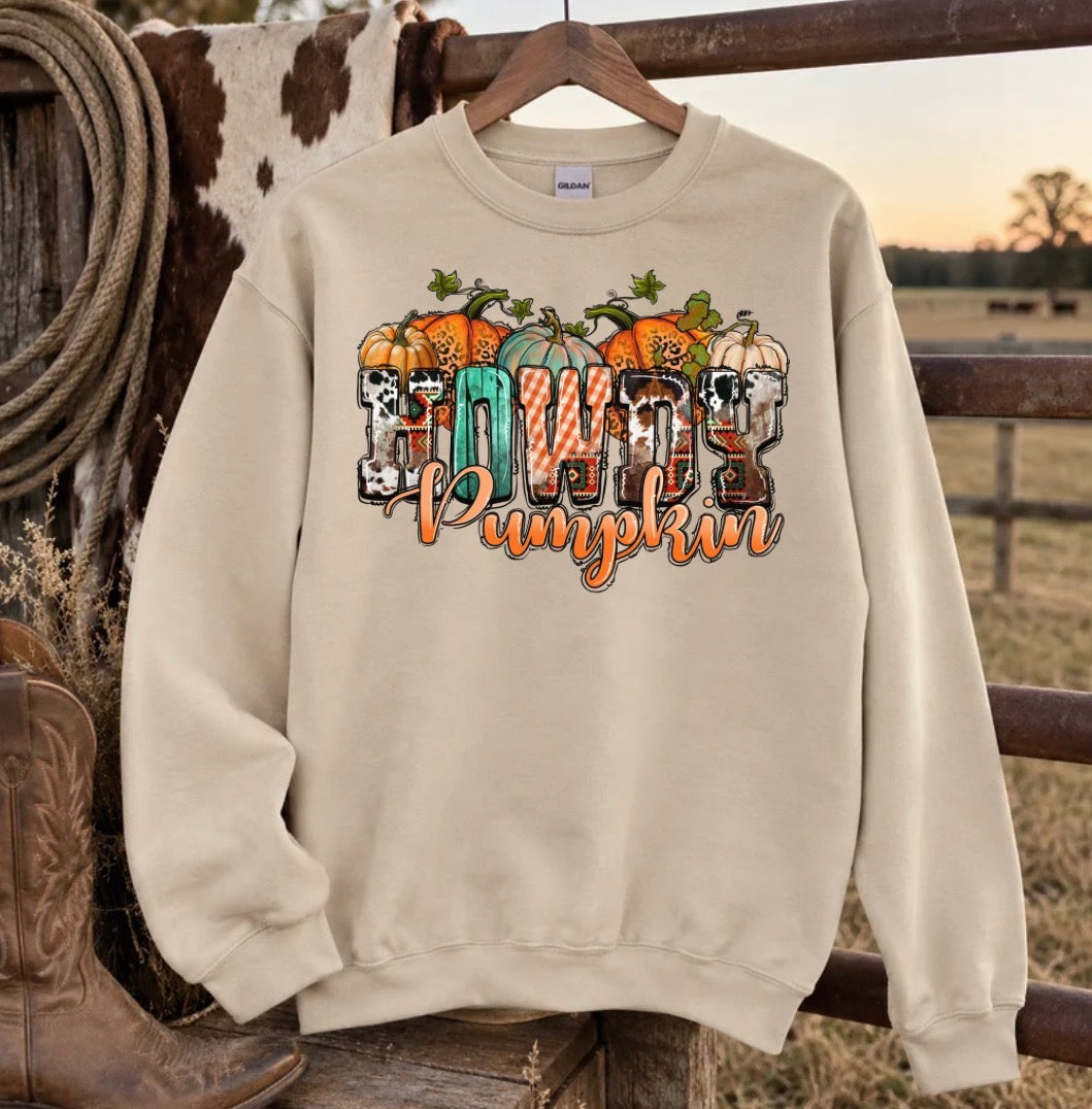 Howdy Pumpkin - Made to Order