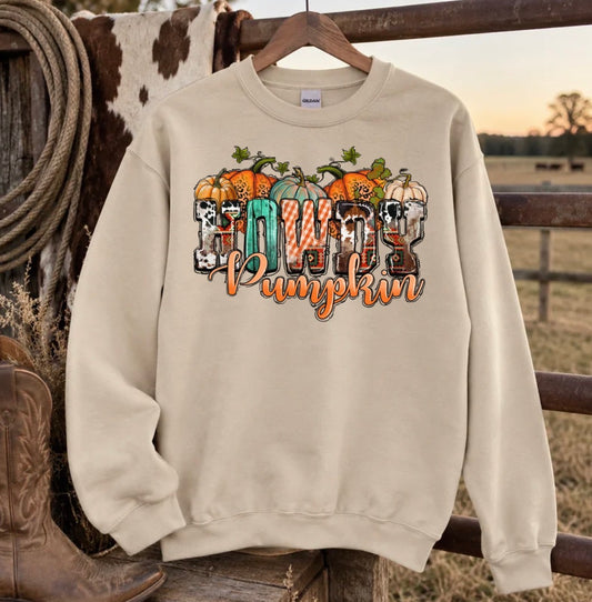 Howdy Pumpkin - Made to Order