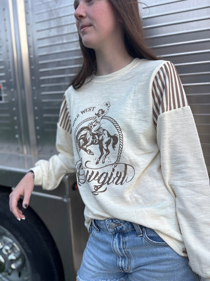 Dusty Trails Patchwork Long Sleeve
