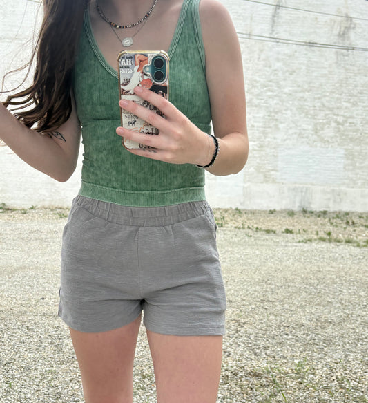 Easy Living Grey Shorts