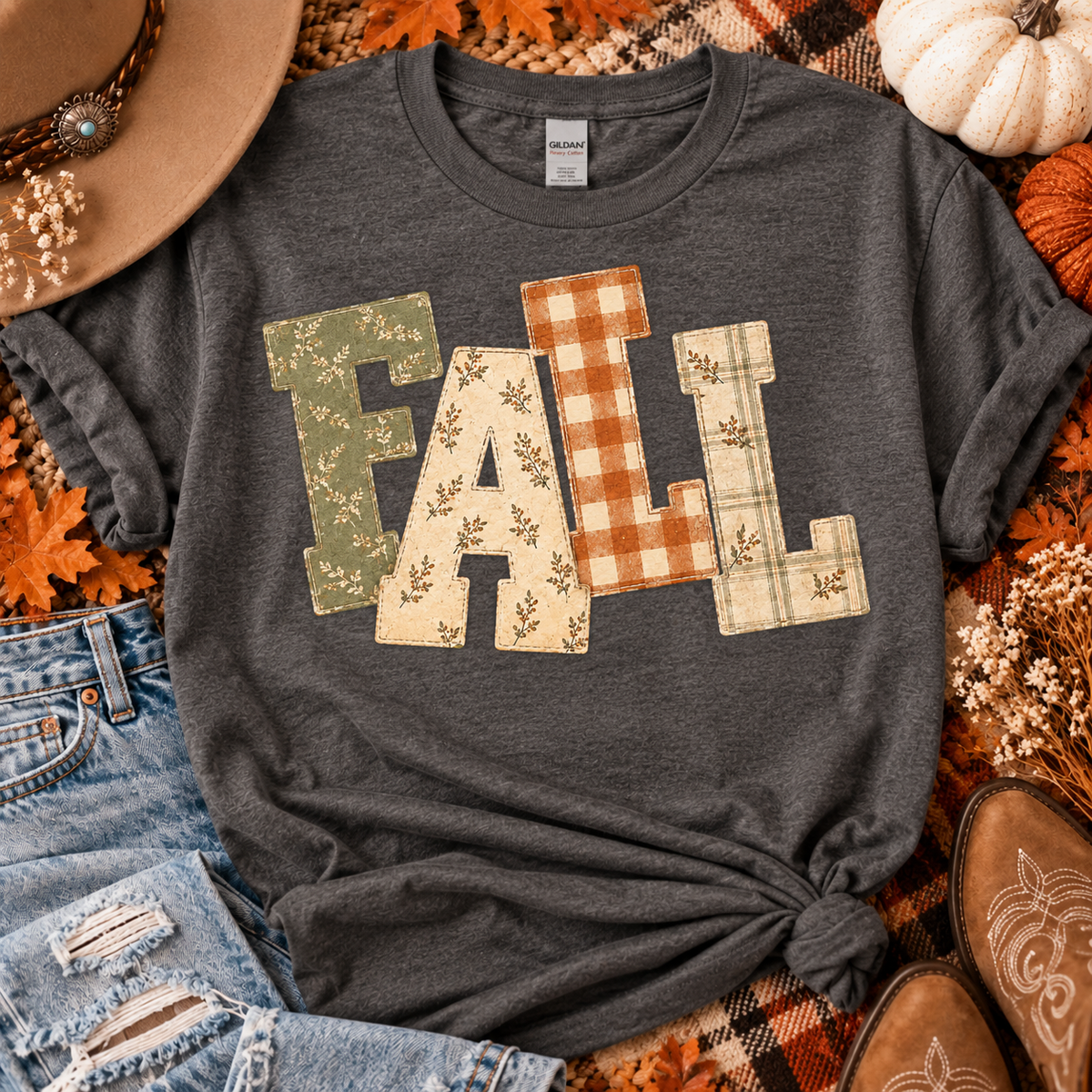 Fall Floral Patch - Made to Order