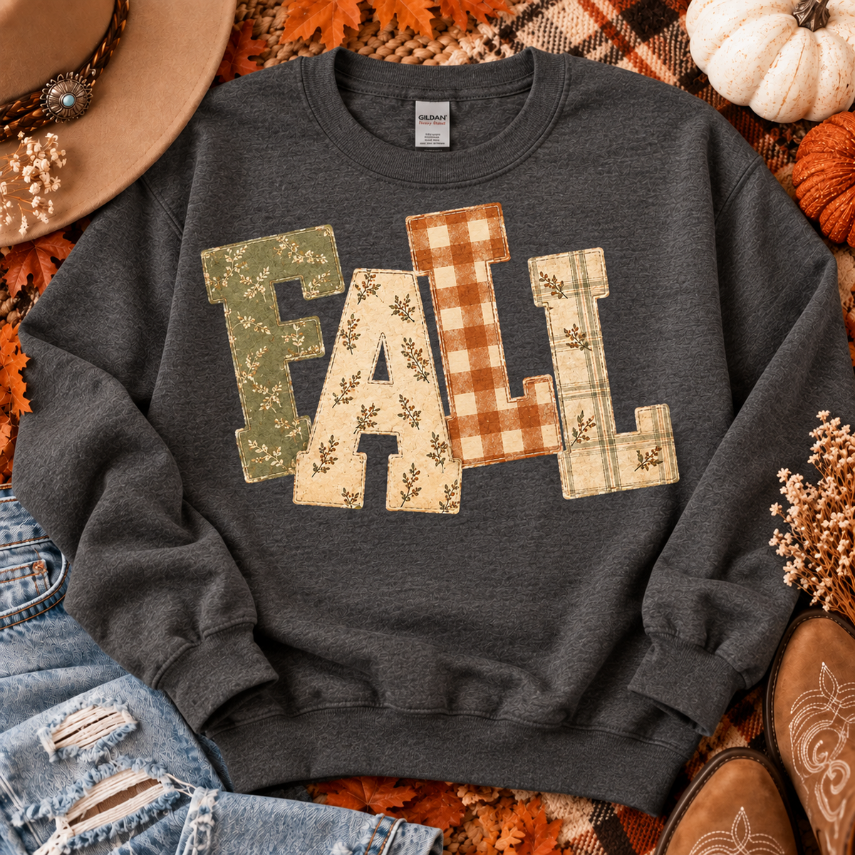 Fall Floral Patch - Made to Order