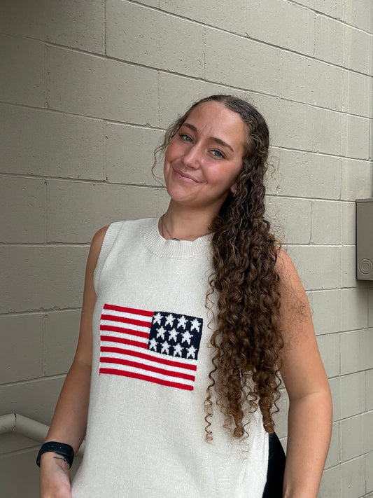 Stars & Stripes Knit Tank