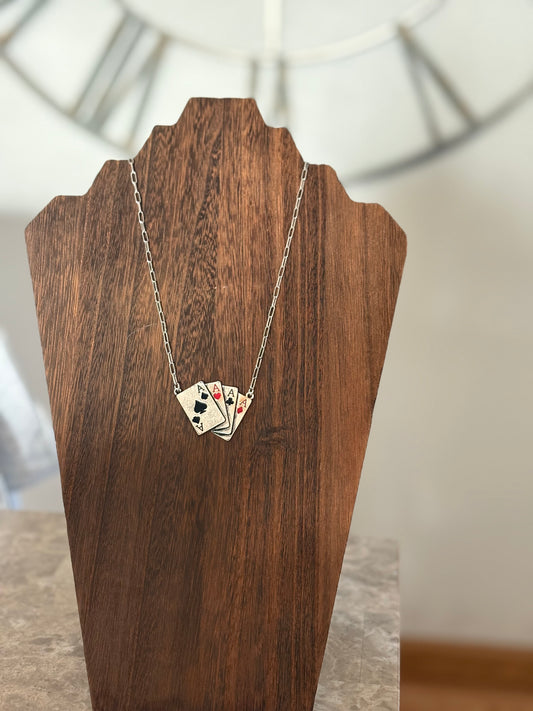 Four of Aces Necklace
